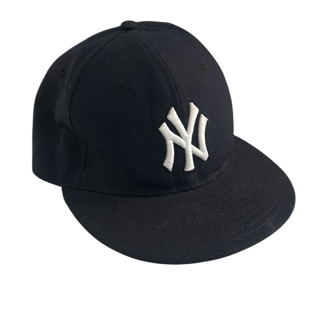 59Fifty New York Yankees Classic Navy Blue Baseball Cap Size 7 1/2 Cool Base